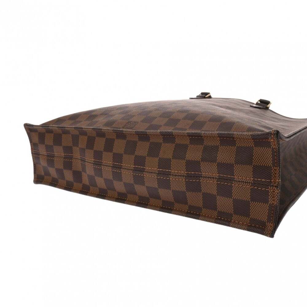 LOUIS VUITTON Louis Vuitton Damier Sac Plat Brown N51140 Men's and Women's Ca... - Picture 6 of 11